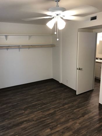 Closet space at Alta Vista Apartments in Phoenix AZ